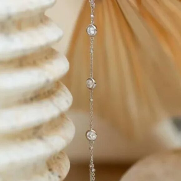 14K Gold Filled Bohemian Chain Bracelet - Picture 4 of 5